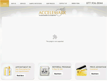 Tablet Screenshot of accelemark.com